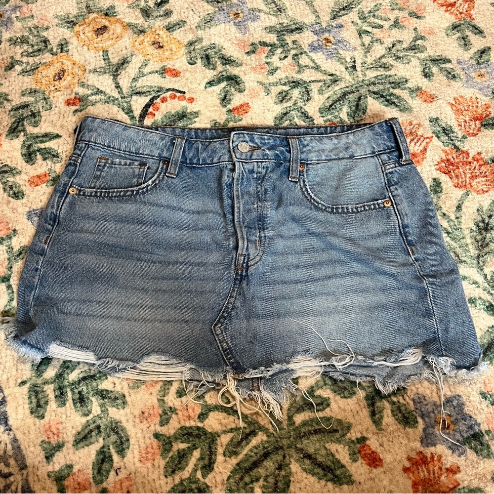 H&M denim skirt